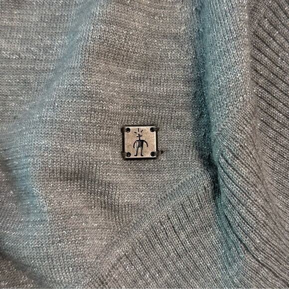 SmartWool Women’s Nokoni Dolman Sleeve Style Merino Wool Poncho Sweater Sz S/M - Picture 6 of 9